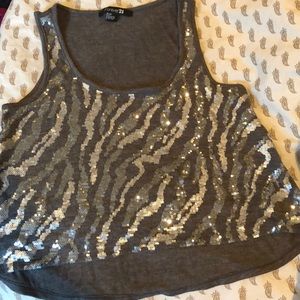 Sequins tank